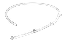 Fuel overflow hoses and elements OE MERCEDES 651 070 01 32