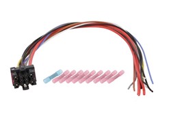 Harness wire for front door (400mm, number of pins: 10, 0,5-2,5mm², 10 cables; heat shrinkable quick-coupler with glue, L/R) fits: SKODA OCTAVIA I 1.4-2.0 09.96-12.10