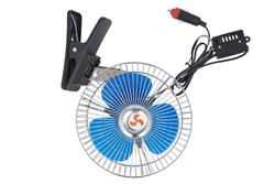 cabin blower (cabin fan; metal; with a clip, 12 V, size: 6inch)_0