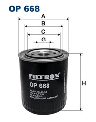 Oil filter OP 668
