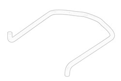 Air cooler hose clasp OE RENAULT 77 01 071 287