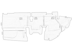 Front / rear panel related parts 5E0 121 283B
