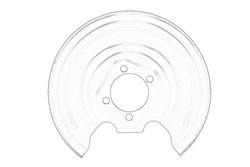 Splash Guard, brake disc 47882-12071