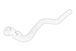 wąż, wymiennik ciepła (ogrzewanie) 13220140