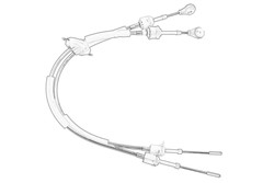 Gear shifter cable 55597758_0