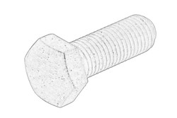 Śruba koła zębatego wałka rozrządu N 010 137 1