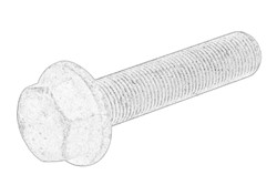 Pulley Bolt WHT 001 760_0