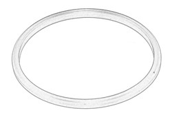 Gasket, charge air cooler 11 61 7 796 621_0