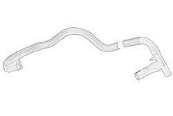Fuel overflow hoses and elements OE BMW 13 53 7 810 786