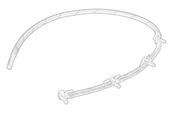 Fuel overflow hoses and elements OE BMW 13 53 7 823 408