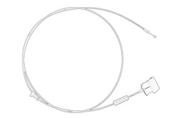 Engine bonnet opening cable K070-56-720B