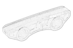 Timing chain guide L3K9-14-614_0