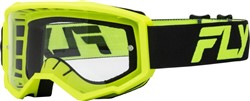 Motorcycle goggles FLY RACING FOCUS colour black/yellow