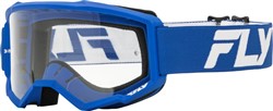Motorcycle goggles FLY RACING FOCUS colour blue/white