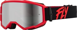Motorcycle goggles FLY RACING ZONE colour black/red
