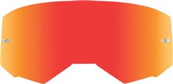 Gogle / okulary FLY RACING Zone;Focus kolor czerwony/lustrzany