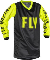 T-shirt off road FLY RACING YOUTH F-16 colour black/fluorescent/yellow_0