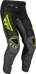 Trousers off road FLY RACING KINETIC JET colour black/fluorescent/khaki/yellow