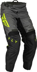 Spodnie off road FLY RACING F-16 kolor czarny/fluorescencyjny/szary/żółty