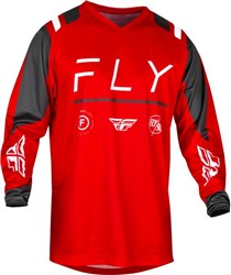 Koszulka off road FLY RACING F-16 kolor biały/czerwony/szary_0