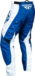 Spodnie off road FLY RACING F-16 kolor biały/niebieski_1