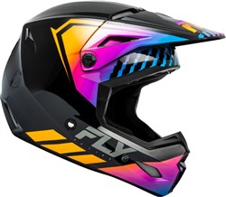 Helmet off-road FLY RACING KINETIC MENACE colour black/blue/pink/yellow_3