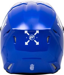 Helmet off-road FLY RACING KINETIC MENACE colour blue/white_1
