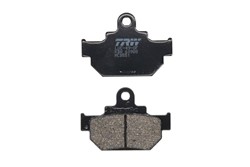 Brake pads MCB551 TRW organic, intended use offroad/route/scooters fits APRILIA; SUZUKI_0