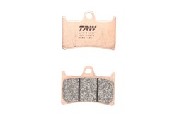 Brake pads MCB611SV TRW sinter, intended use route fits YAMAHA