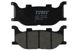 Brake pads MCB666 TRW organic, intended use offroad/route/scooters fits ITALJET; KTM; LINHAI; YAMAHA_0