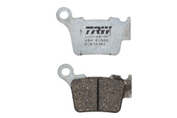 Brake pads MCB743EC TRW organic, intended use offroad/route/scooters fits BMW; HUSABERG; HUSQVARNA; KTM_0