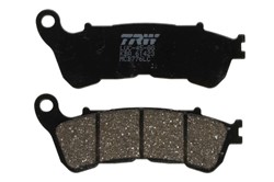 Brake pads MCB776LC TRW organic, intended use offroad/route/scooters fits HARLEY DAVIDSON; HONDA; SUZUKI