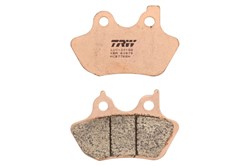 Brake pads MCB778SH TRW sinter, intended use racing/route fits HARLEY DAVIDSON_0