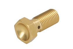 Brake pipe bolt MCH901G M10x1,25, colour Golden