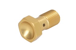 Brake pipe bolt MCH911G M10x1 Brembo, colour Golden