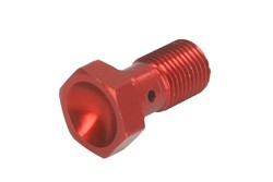 Brake pipe bolt MCH911R M10x1 Brembo, colour Red_0