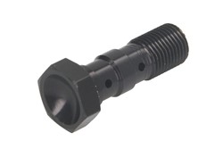 Brake pipe bolt MCH961S M10x1 Brembo, colour Black