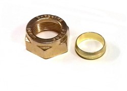 Nut with ring