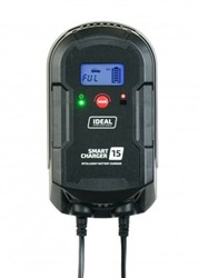 Prostownik SMART CHARGE 15 LCD 12/24V 8/15A