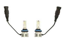 LED light bulb (Set 2pcs) H11 12/24V 24W no certification of approval Ultinon Essential LED gen2, white 6500K_0