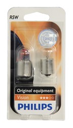 Žarulja R5W pomoćna Premium (blister, 2 kom., 12V, 5W, tip gedore BA15S; osnovna žarulja