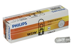 Žarulja W5W pomoćna (kutija, 10 kom., 12V, 5W, tip gedore W2,1X9,5D