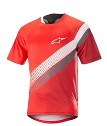 biciklistička košulja ALPINESTARS PREDATOR boja bijela/crvena