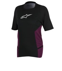 T-shirt cycling ALPINESTARS STELLA DROP 2 colour black/purple