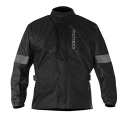 Rain jacket ALPINESTARS HURRICANE colour black