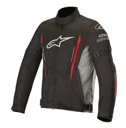 Jacket sports ALPINESTARS GUNNER v2 WATERPROOF JACKET colour black/grey/red