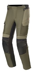 Trousers touring ALPINESTARS ANDES V3 DRYSTAR colour beige/green