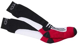 Thermo-active socks ALPINESTARS RACING ROAD LONG type unisex, colour black/red