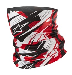 Warming scarf ALPINESTARS BLURRED, colour black/red/white