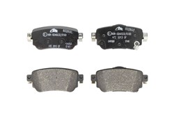 Brake Pad Set, disc brake 13.0460-2600.2